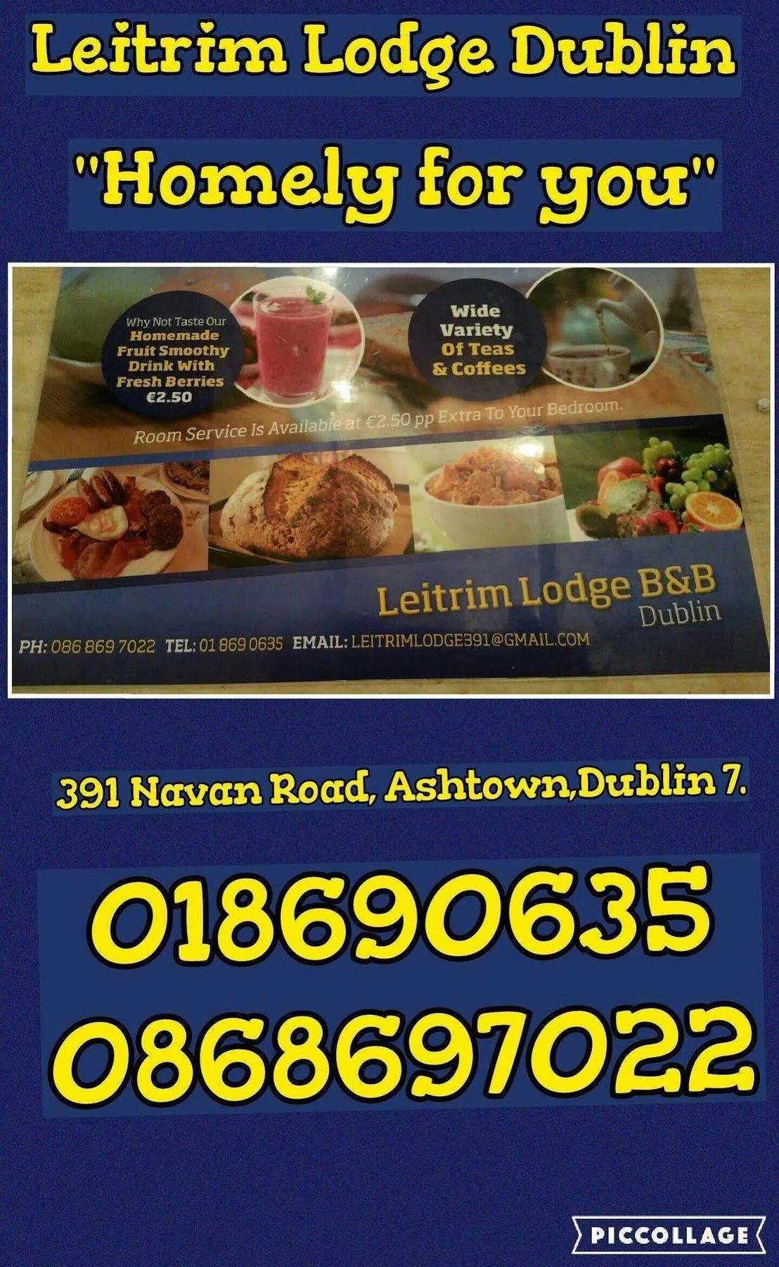 Leitrim Lodge Dublin Exterior foto